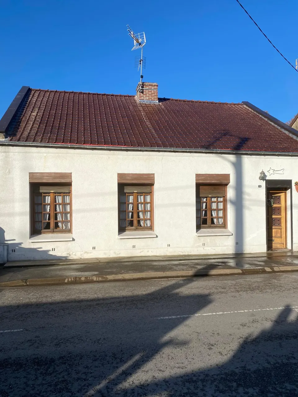 Après travaux : longère, réfection complète