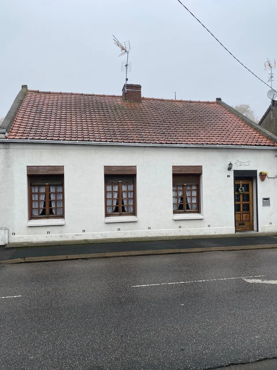 Avant travaux : longère, réfection complète